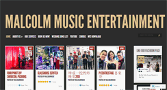 Desktop Screenshot of malcolmmusic.net